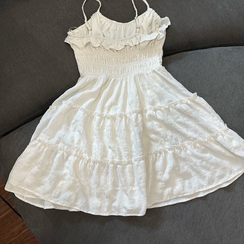 alter'd state dress, cream adjustable strap sun dress, medium - Picture 5 of 5